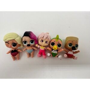 LOL Surprise Lil Outrageous Littles Dolls Toy Figures Collection Lot‎ of 5